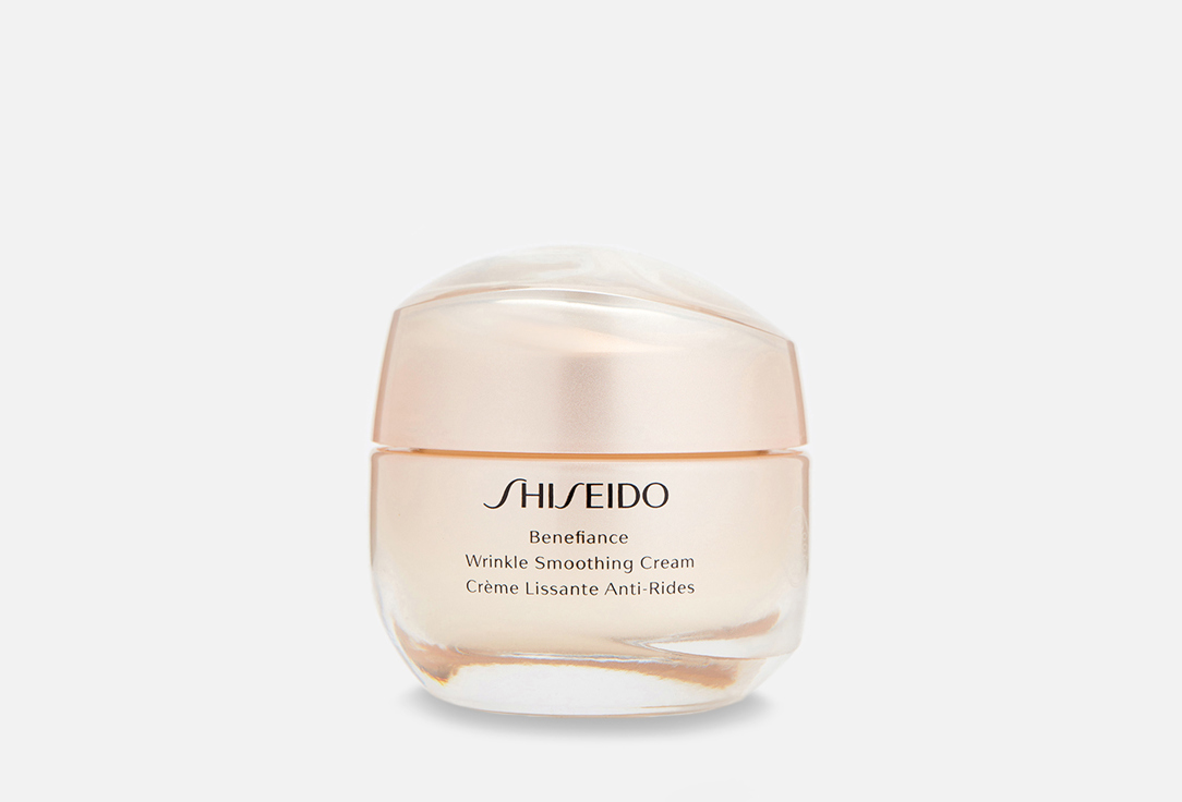 Крем для лица, разглаживающий морщины SHISEIDO BENEFIANCE WRINKLE SMOOTHING CREAM 50 мл уход за лицом shiseido крем для лица разглаживающий морщины benefiance wrinkle smoothing cream