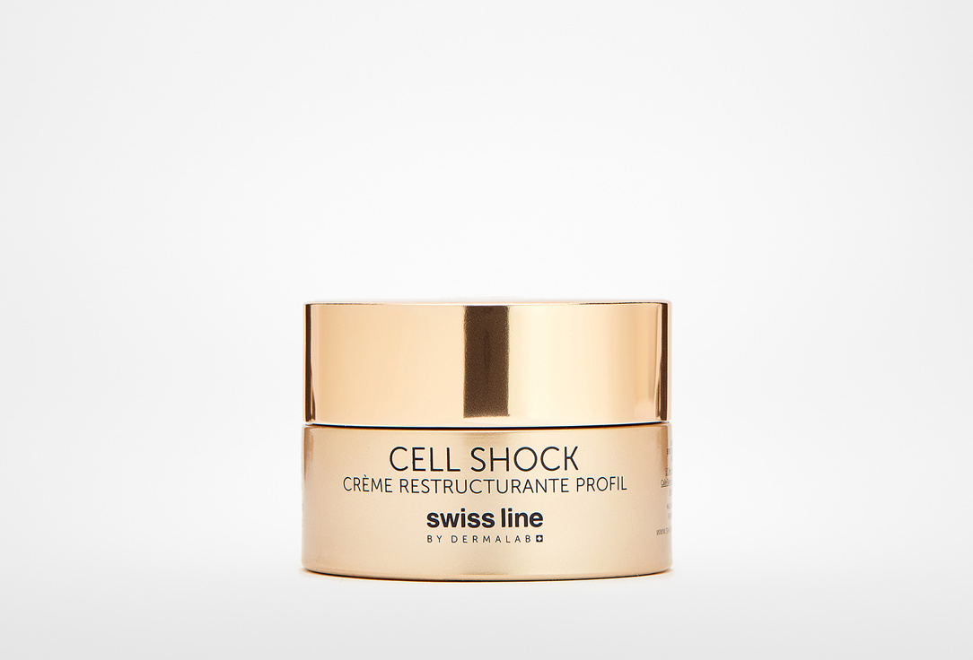 Моделирующий крем для шеи и подбородка Swiss Line Cell Shock Perfect Profile Remodeling Cream  