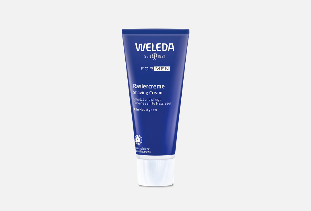 Крем для бритья WELEDA Shaving Cream 75 мл косметика для мамы weleda крем для бритья 75 мл