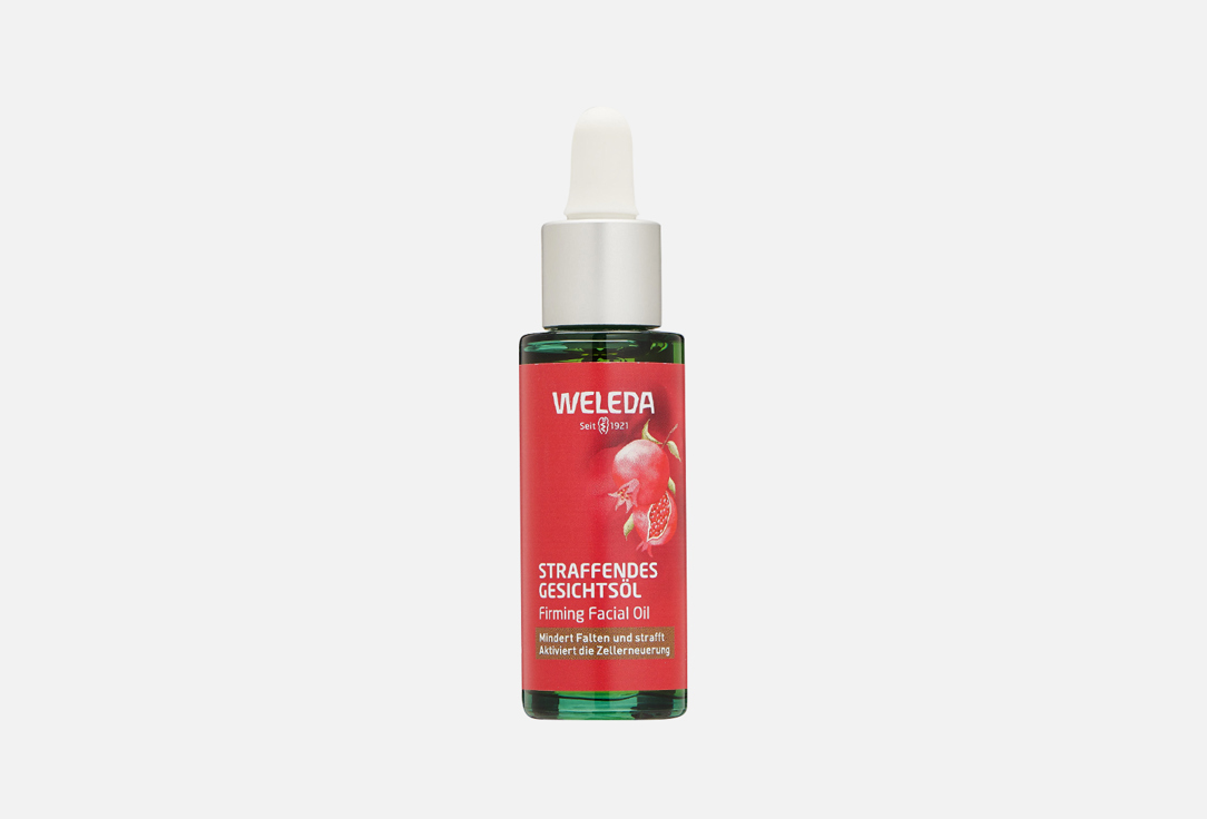 Укрепляющее масло–лифтинг для лица WELEDA Pomegranate Firming Facial Oil 30 мл weleda гранатовое масло лифтинг для лица 30 мл weleda гранатовая линия