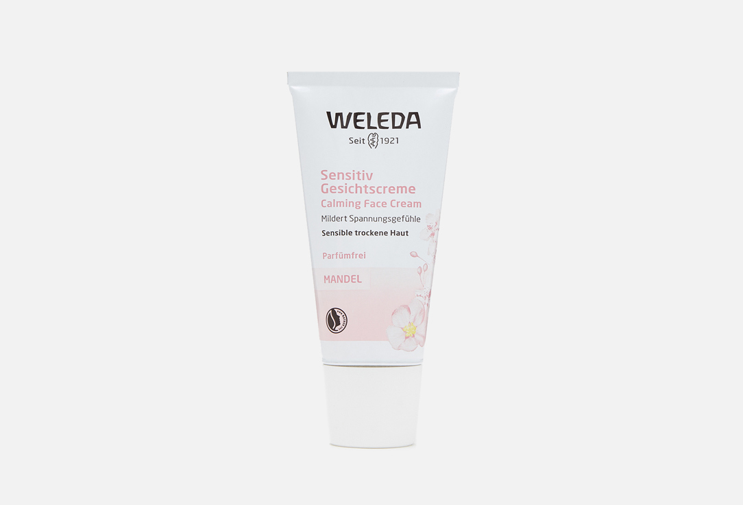 Крем-уход для лица деликатный питающий WELEDA Almond Soothing Facial Cream 30 мл крем для лица weleda weleda we008lwfkm04