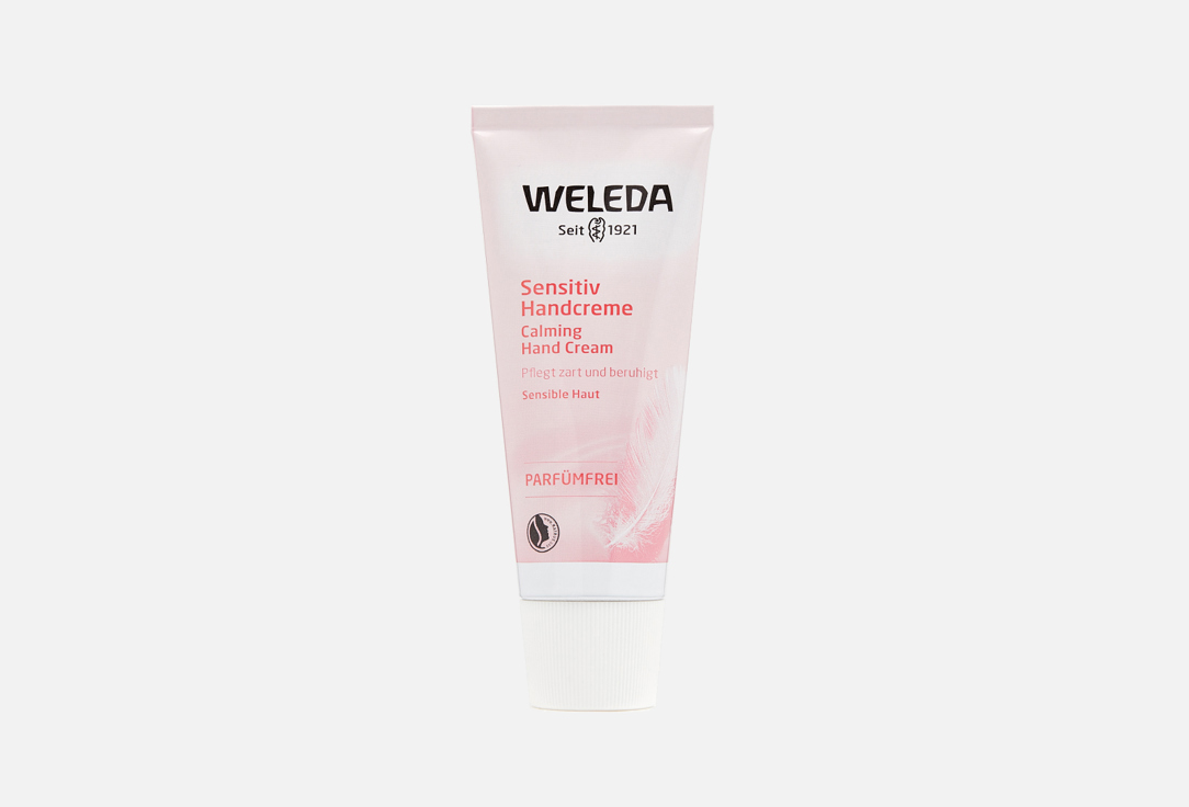 Крем для рук деликатный WELEDA Almond Sensitive Skin 50 мл крем гель для душа деликатный weleda almond sensitive skin body wash 200 мл
