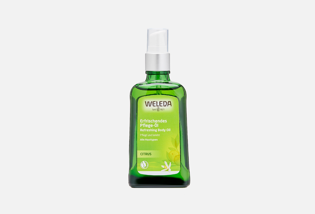 масло weleda цитрусовое освежающее 100 мл Масло цитрусовое освежающее WELEDA Citrus Refreshing Body Oil 100 мл