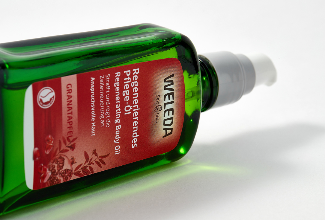 Восстанавливающее масло для тела Weleda Pomegranate Regenerating  