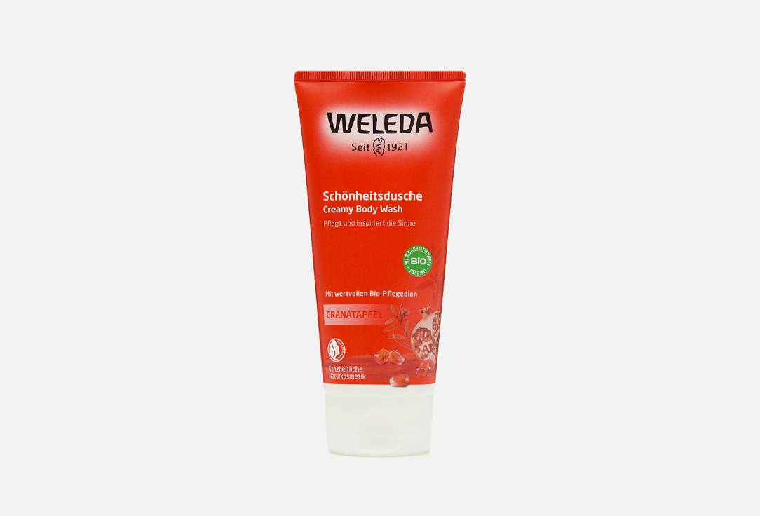 

Гель для душа гранатовый WELEDA, Pomegranate 200 мл