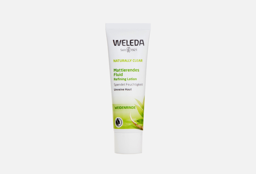 Матирующий флюид WELEDA Naturally Clear 30 мл матирующий флюид для лица с ниацинамидом и конопляным маслом skin helpers 30мл