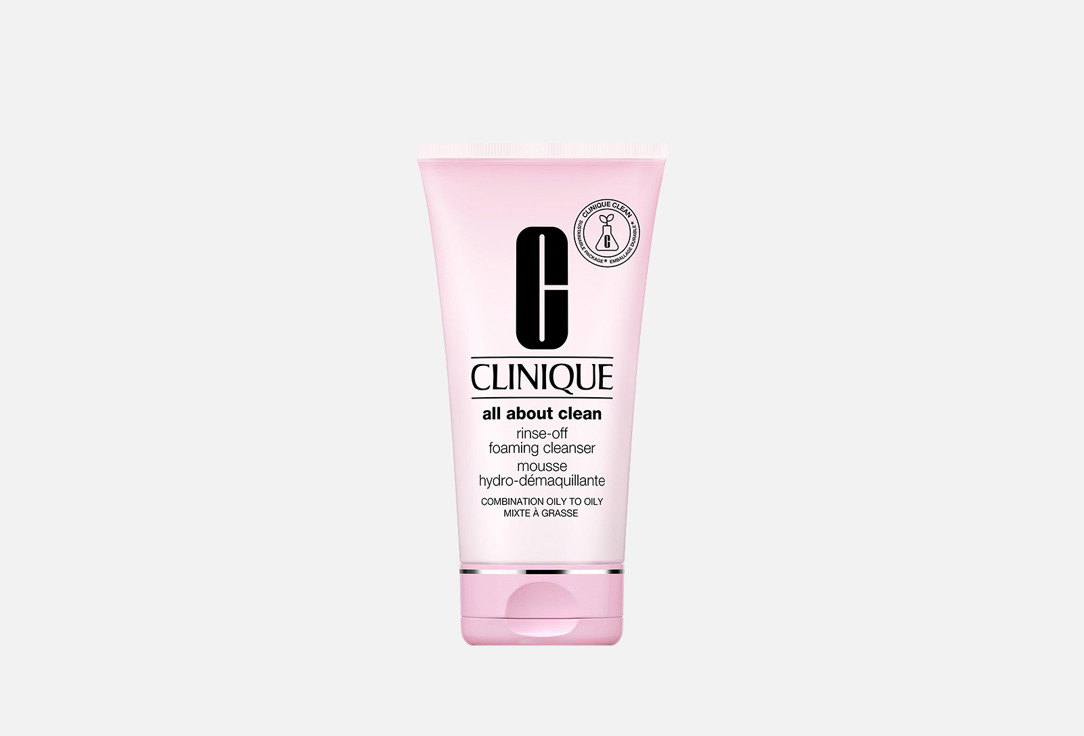 Пенка для снятия макияжа CLINIQUE Rinse-Off FoamIng Cleanser 150 мл clinique redness solutions soothing cleanser