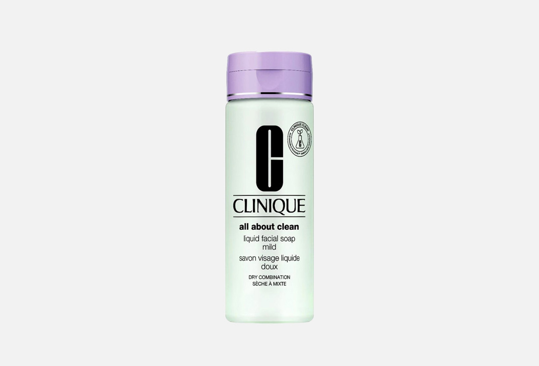 Мягкое жидкое мыло для лица CLINIQUE Liquid Facial Soap Mild 200 мл bioearth moisturizing liquid soap 250 ml