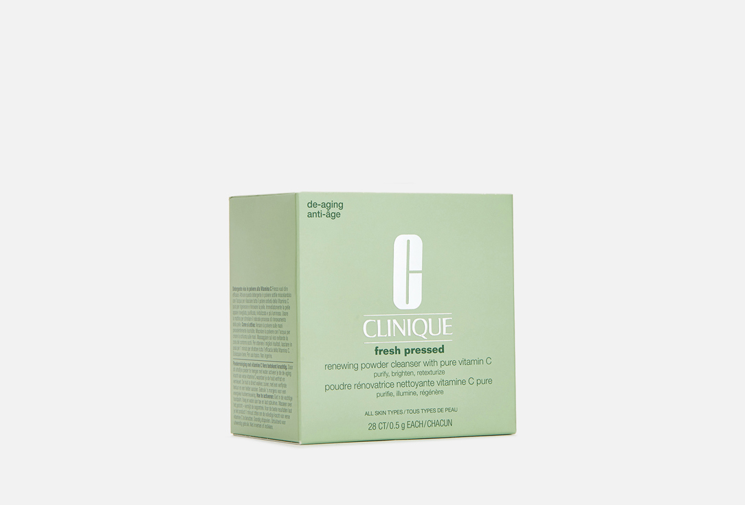 Изображение товара Очищающее средство Clinique Fresh Pressed Renewing Powder Cleanser with Pure Vitamin C