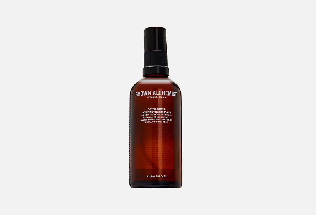 

Тоник - детокс для лица GROWN ALCHEMIST, DETOX TONER 100 мл