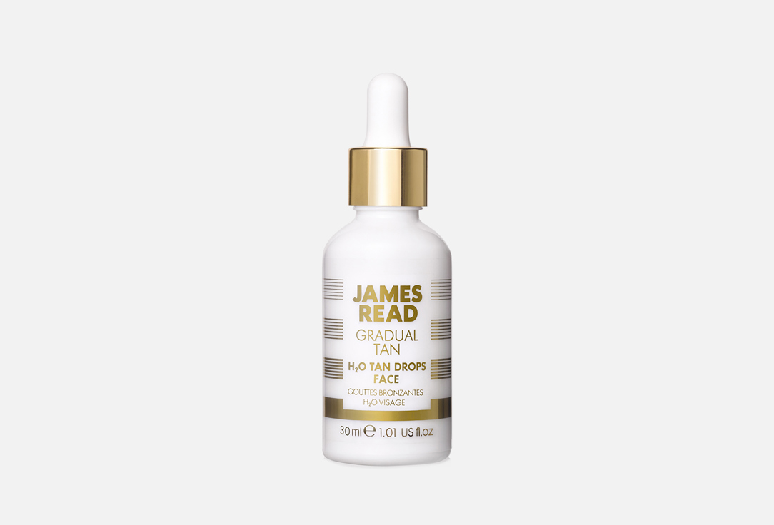 Капли-концентрат для постепенного загара и интенсивного увлажнения JAMES READ H2O Tan Drops Face 30 мл