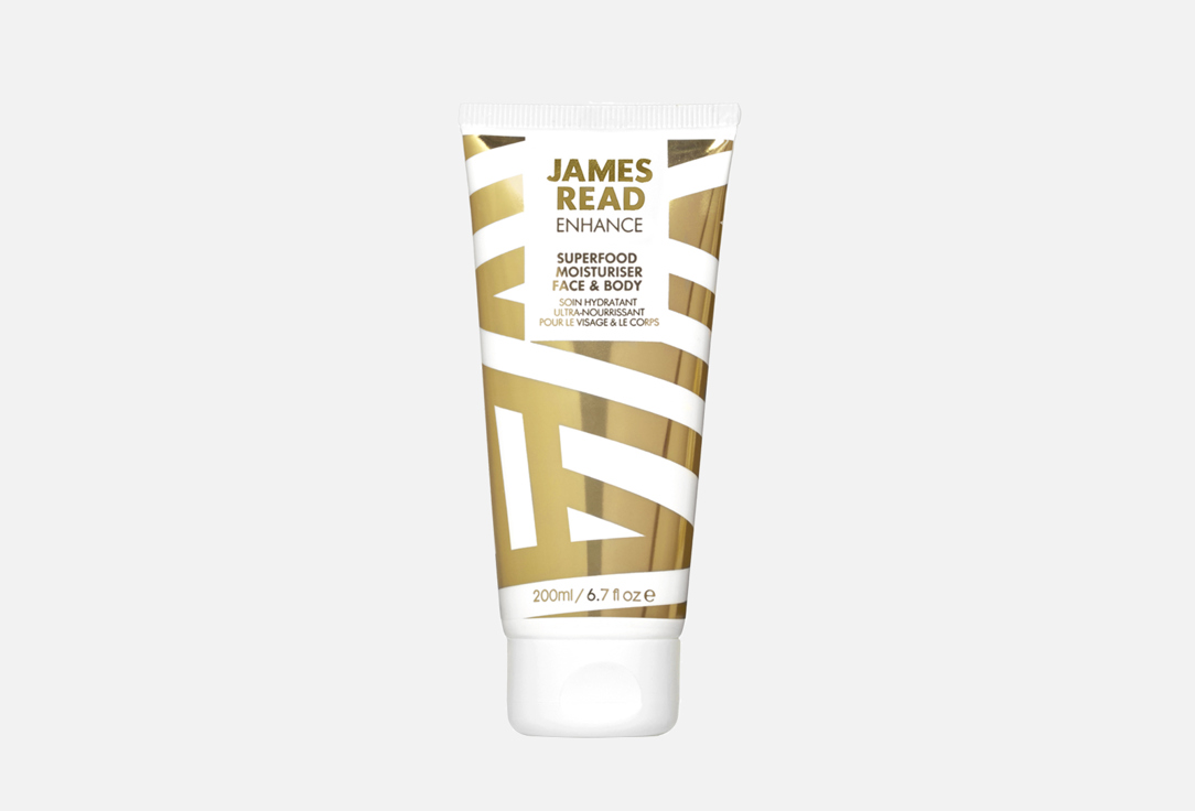 Крем увлажняющий для тела JAMES READ Superfood Face & Body Moisturiser Review 200 мл james read увлажняющий лосьон для лица и тела superfood moisturiser 200ml