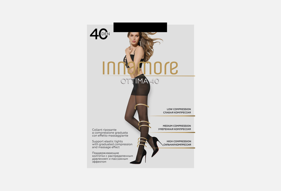 Ottima черные 40 den 4 мл 247₽