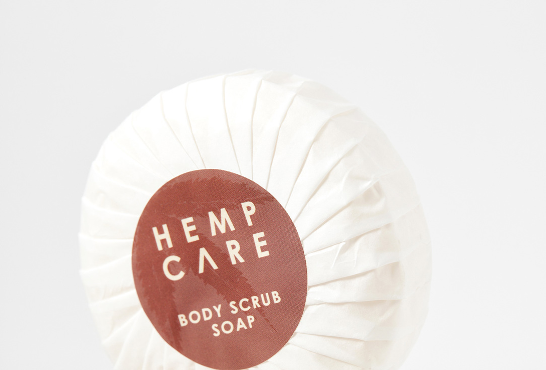 Мыло-скраб для тела HEMP CARE Organic Italian Hemp Oil 