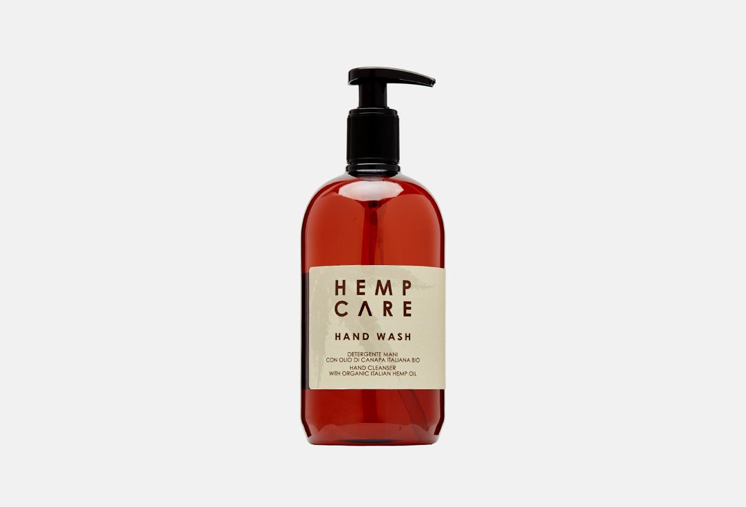 Жидкое мыло для рук HEMP CARE Organic Italian Hemp Oil 500 мл жидкое крем мыло для рук delicare sensitive care интенсивное питание 500мл