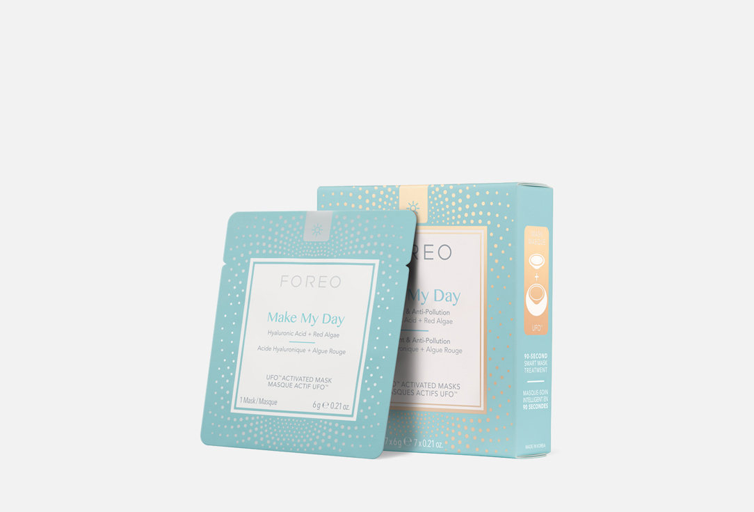

Набор дневных масок для лица FOREO, Make My Day 7 шт