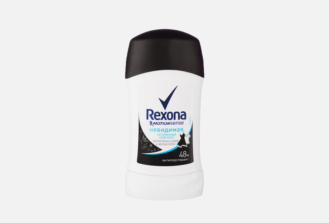 Дезодорант-стик REXONA Прозрачный кристалл 40 мл дезодорант стик rexona антибактериальная свежесть 40мл