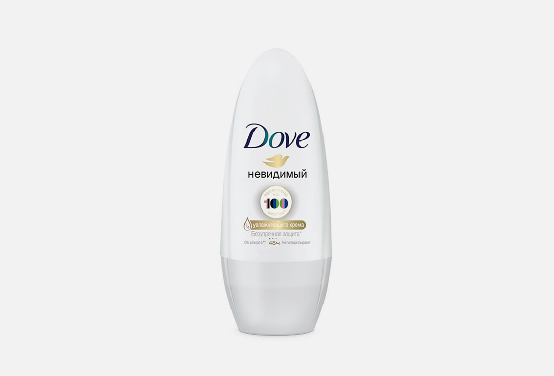 Роликовый антиперспирант DOVE Невидимый 50 мл дезодорант invisible dry desodorante spray dove 2 x 200 ml