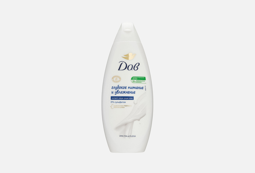 DOVE Гель для душа Глубокое питание и увлажнение 250мл
