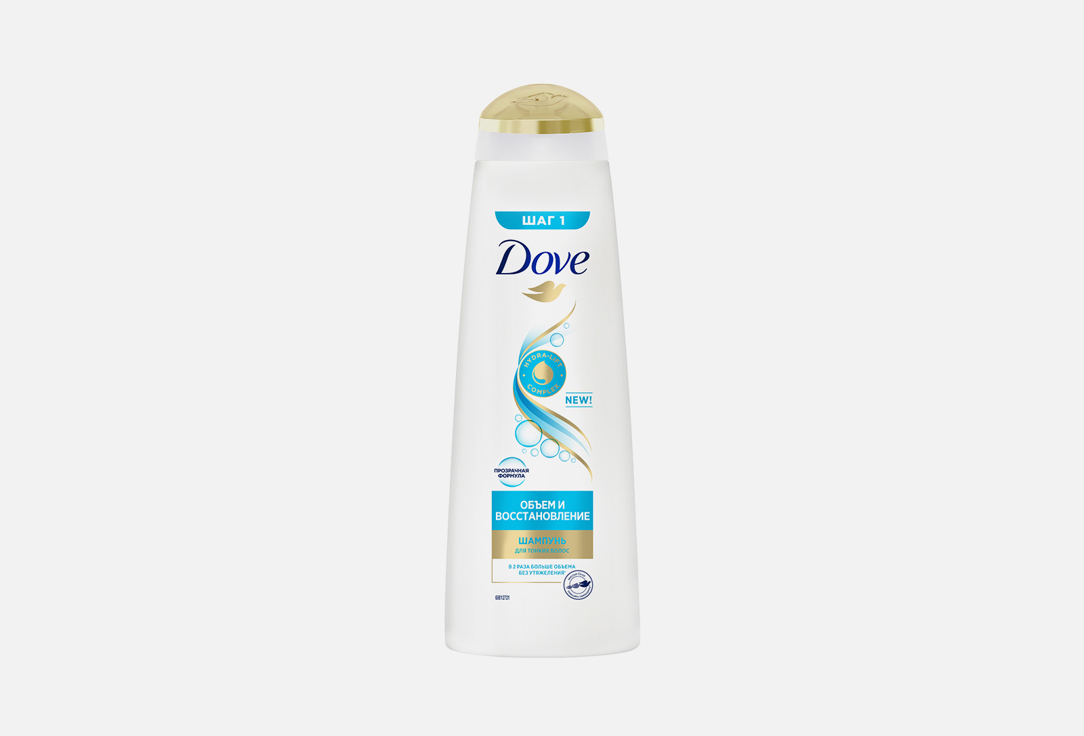 Шампунь для волос Dove HAIR THERAPY Объем и восстановление 