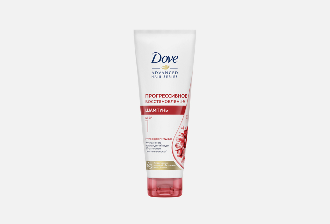 Шампунь питающий Dove Advanced Hair Прогрессивное восстановление 