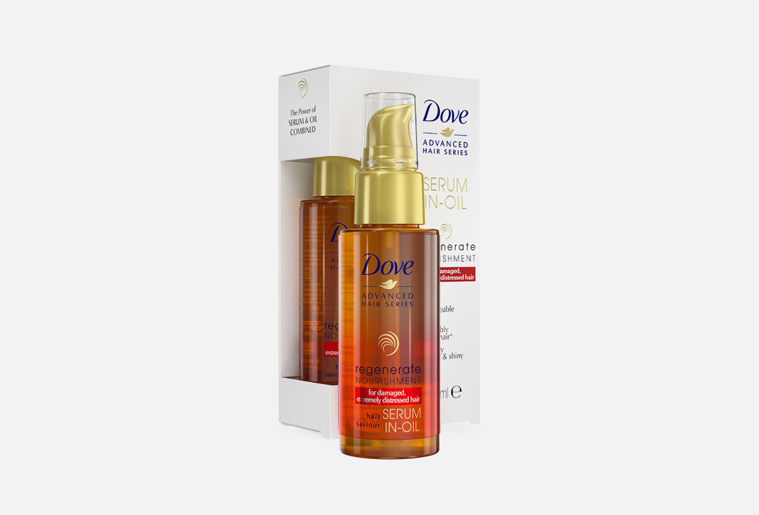 Масло-сыворотка Dove Advanced Hair Series Прогрессивное восстановление 