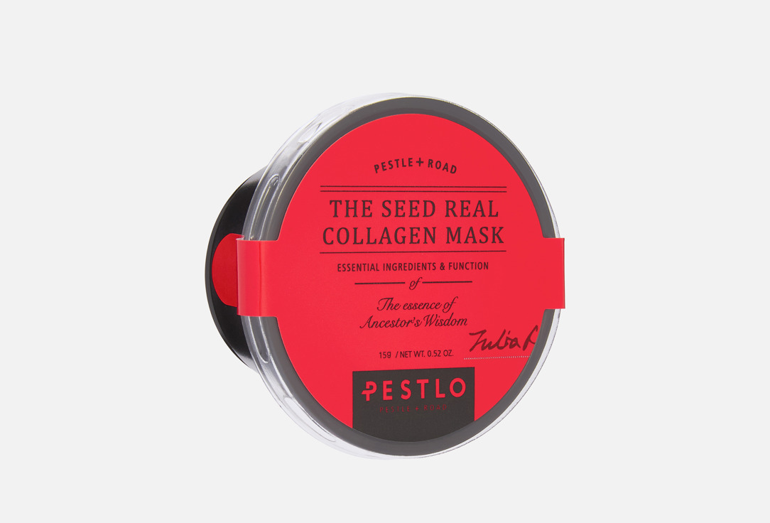 Изображение товара Маска для лица PESTLO The Seed Real Collagen натуральный увлажняющий уход