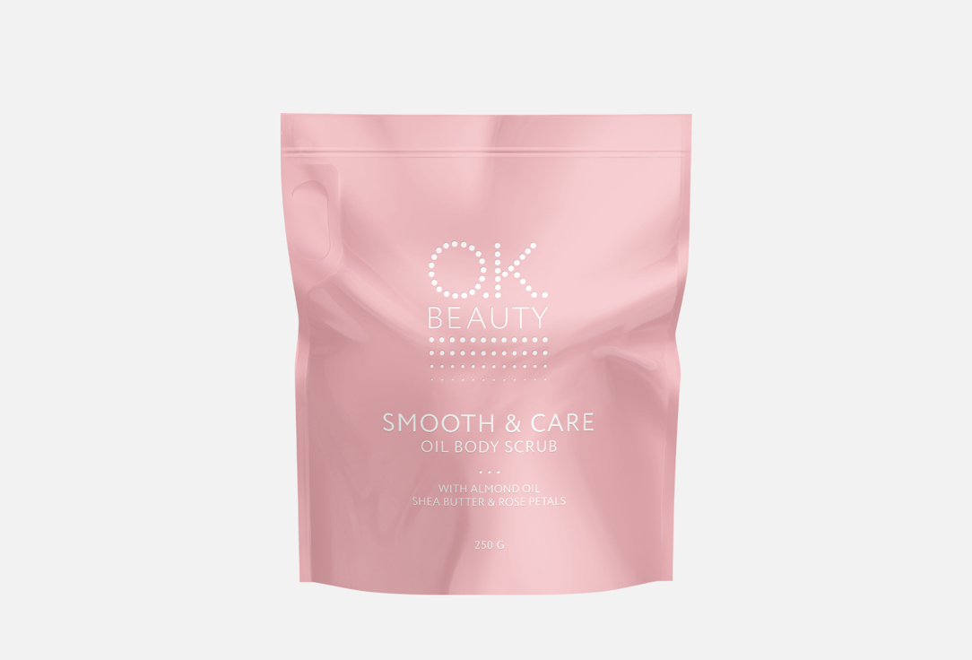 

Увлажняющий и разглаживающий скраб для тела OK BEAUTY, SMOOTH & CARE 250 мл