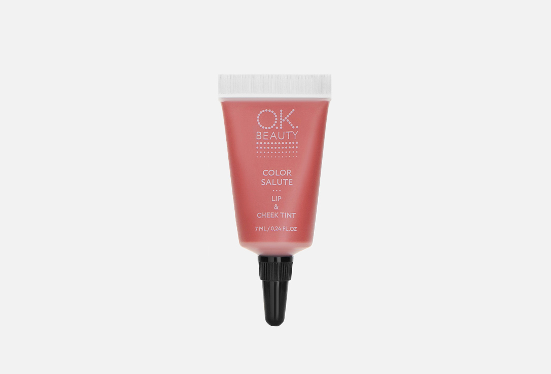 Изображение товара Тинт для губ и щек OK Beauty Color Salute 7 мл стойкий и универсальный