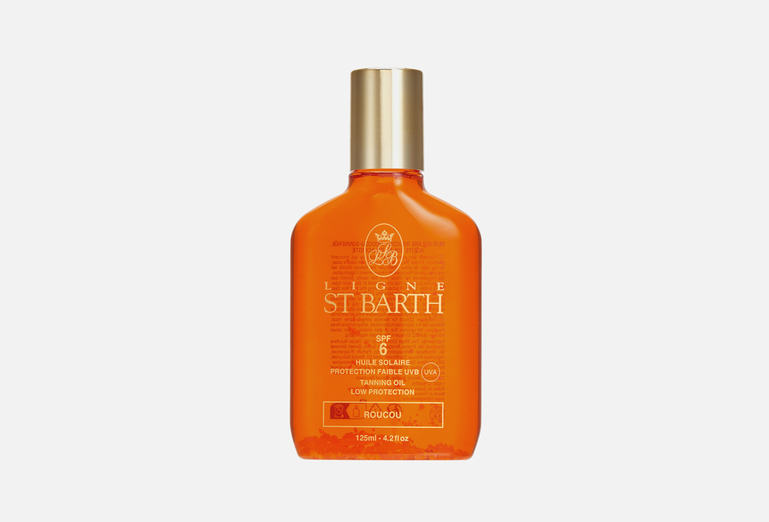 Масло помадного дерева SPF 6 LIGNE ST. BARTH ROUCOU TANNING OIL LOW PROTECTION 125 мл