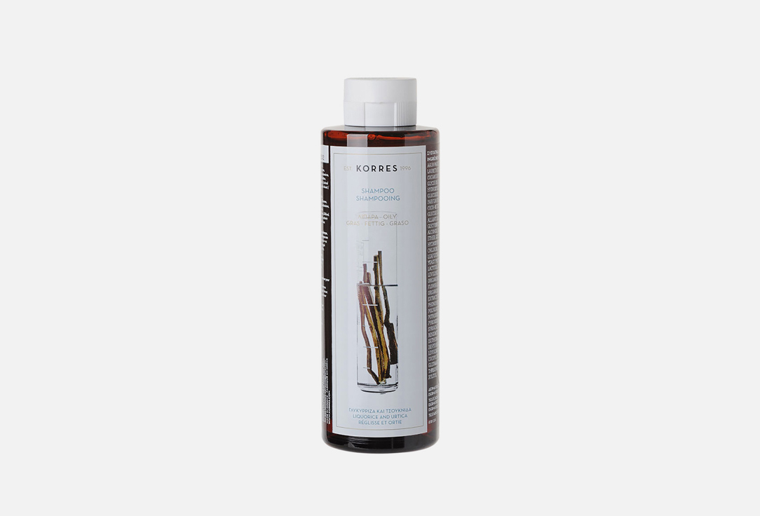 

Шампунь с лакрицей и крапивой KORRES, Liquorice & Urtica Shampoo 250 мл