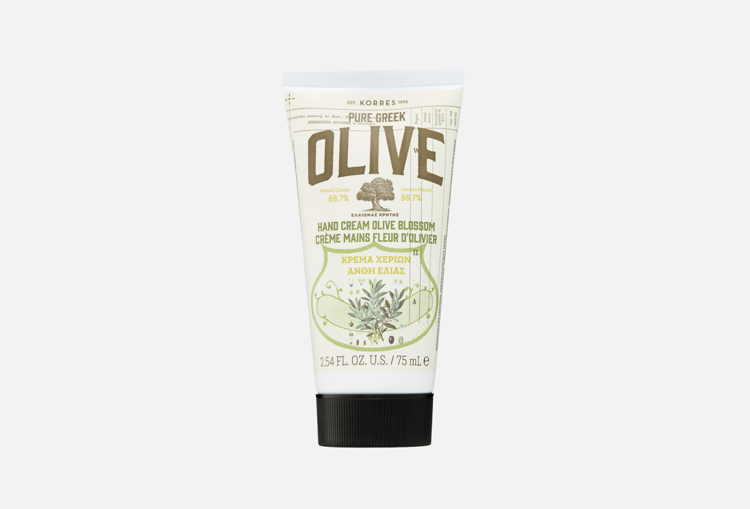

Крем для рук KORRES, Olive&Olive Blossom Hand Cream 75 мл