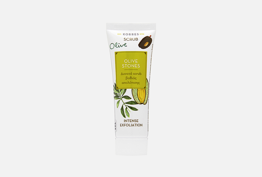 

Эксфолиант для лица KORRES, Olive Stones Scrub 18 мл