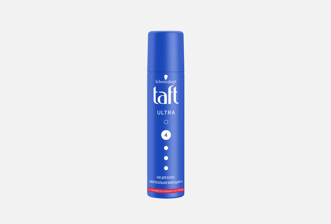 Лак для волос, сверхсильная фиксация Taft Ultra  