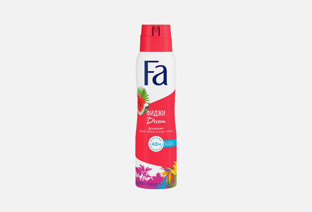 Дезодорант-спрей FA Ритмы Острова Фиджи 150 мл дезодорант спрей fa dry protect нежность хлопка 150мл