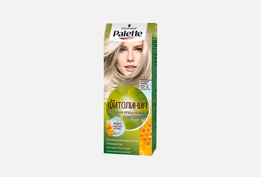 Стойкая крем-краска для волос Палетт Naturia 