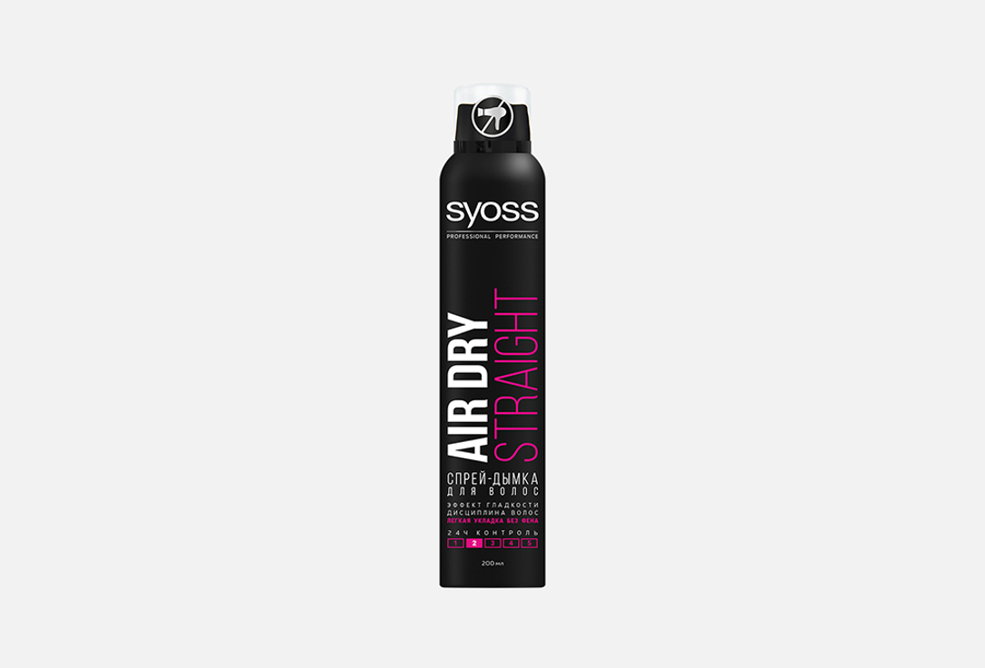 Спрей-дымка для волос  Syoss Air Dry Curl Эффект Гладкости  