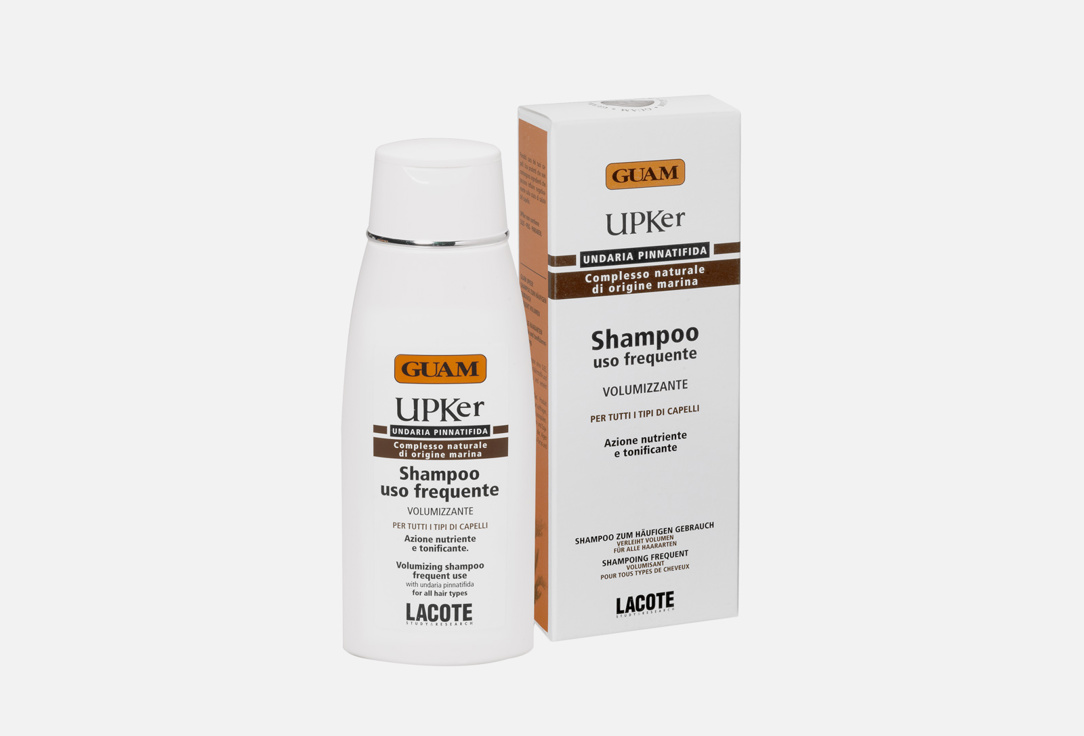 Шампунь для частого использования GUAM Upker 200 мл guam upker intensive keratine repairing shampoo