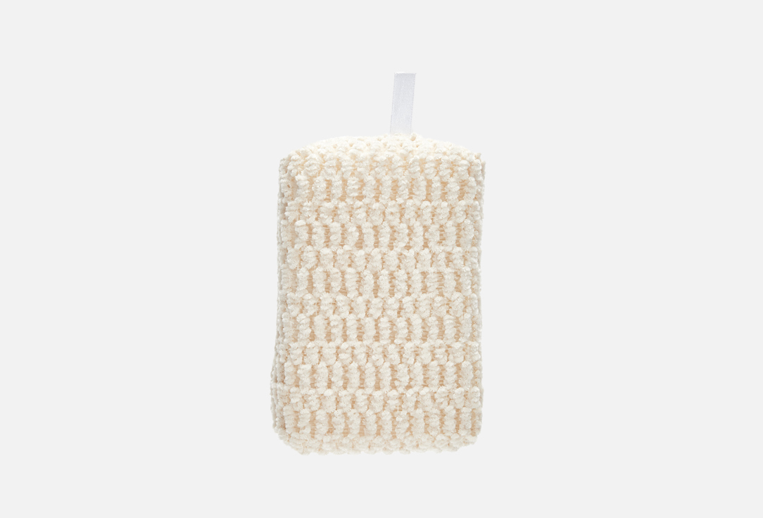 Мочалка для тела BEAUTY FORMAT Cotton chenille 1 шт