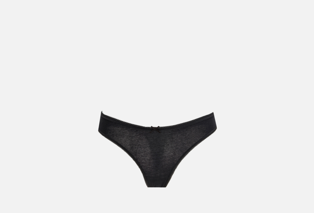 Изображение товара Трусы-стринги MiNiMi черный