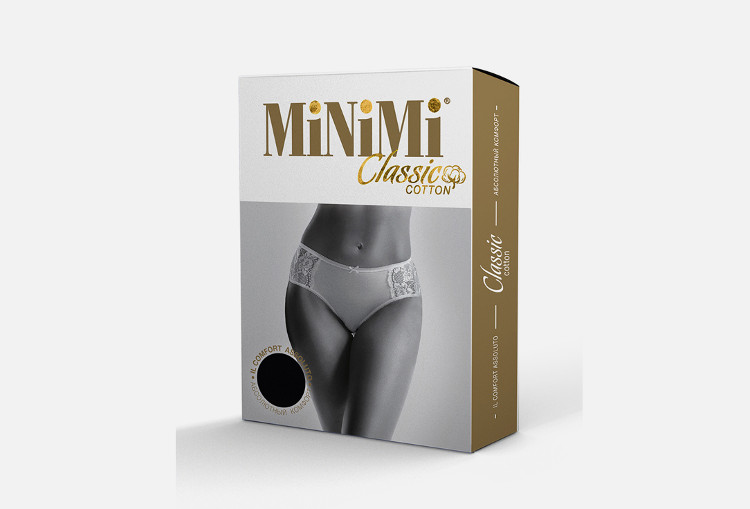 Изображение товара Трусы MiNiMi Slip maxi черные для женщин