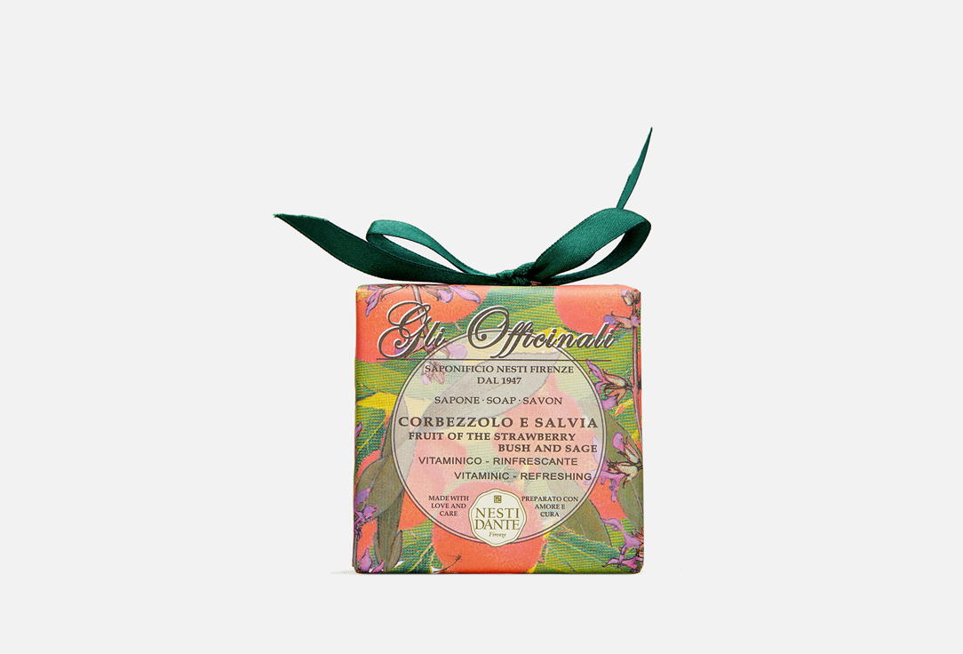 

Мыло туалетное NESTI DANTE, Strawberry tree and sage 200 г