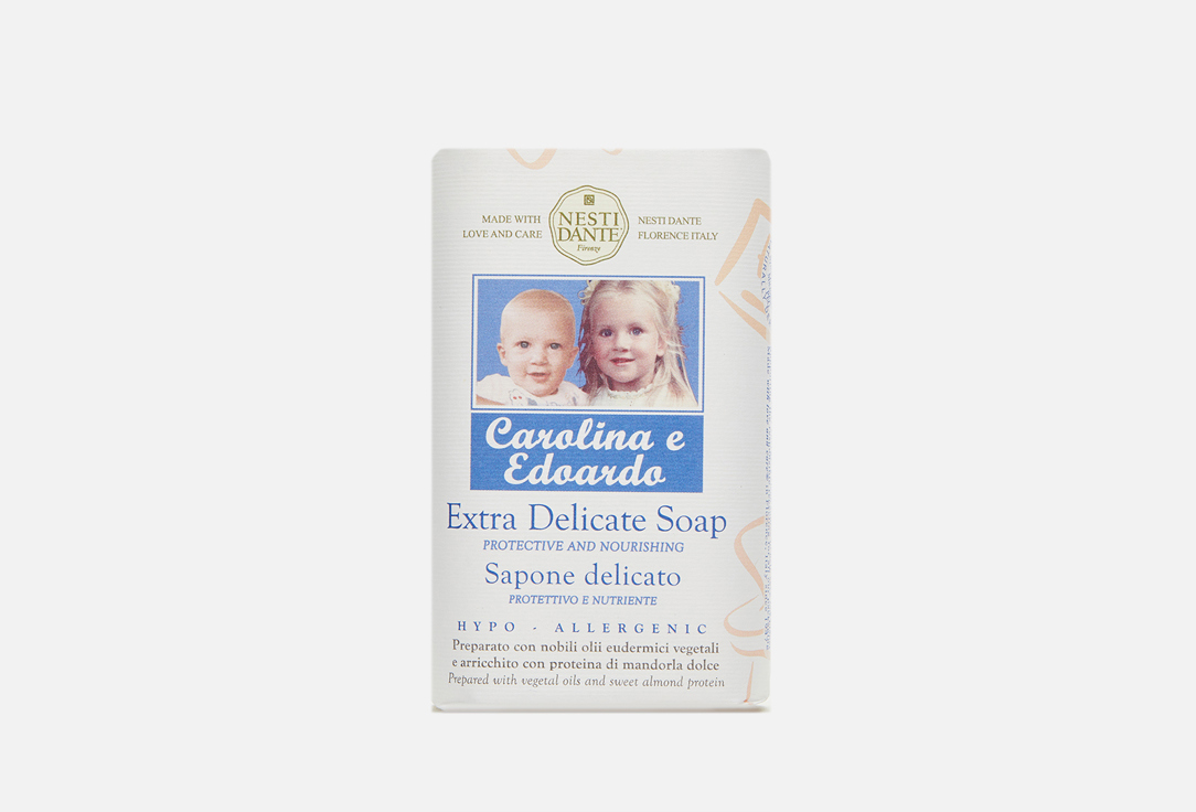 Изображение товара Твердое натуральное мыло Nesti Dante Carolina and Edoardo 250 г для всей семьи