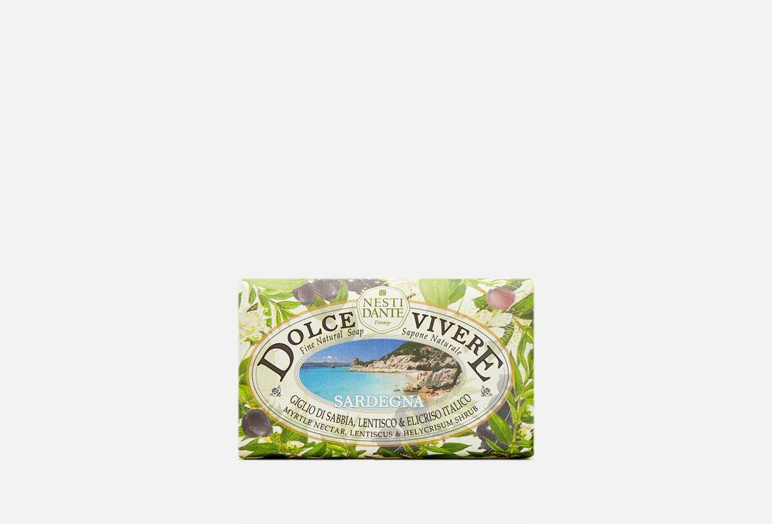 Изображение товара Мыло туалетное Nesti Dante Sardegna 250 г натуральное и ароматное