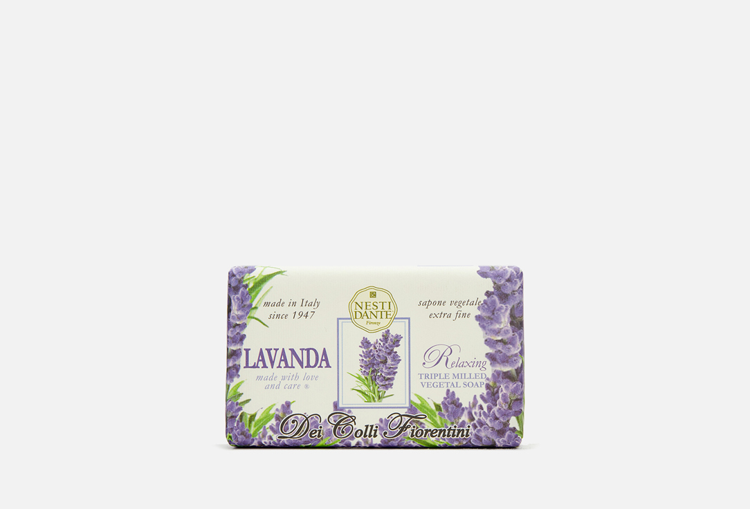 Мыло туалетное NESTI DANTE Lavenda Relaxing 250 г мыло твердое nesti dante мыло romantica tuscan wisteria