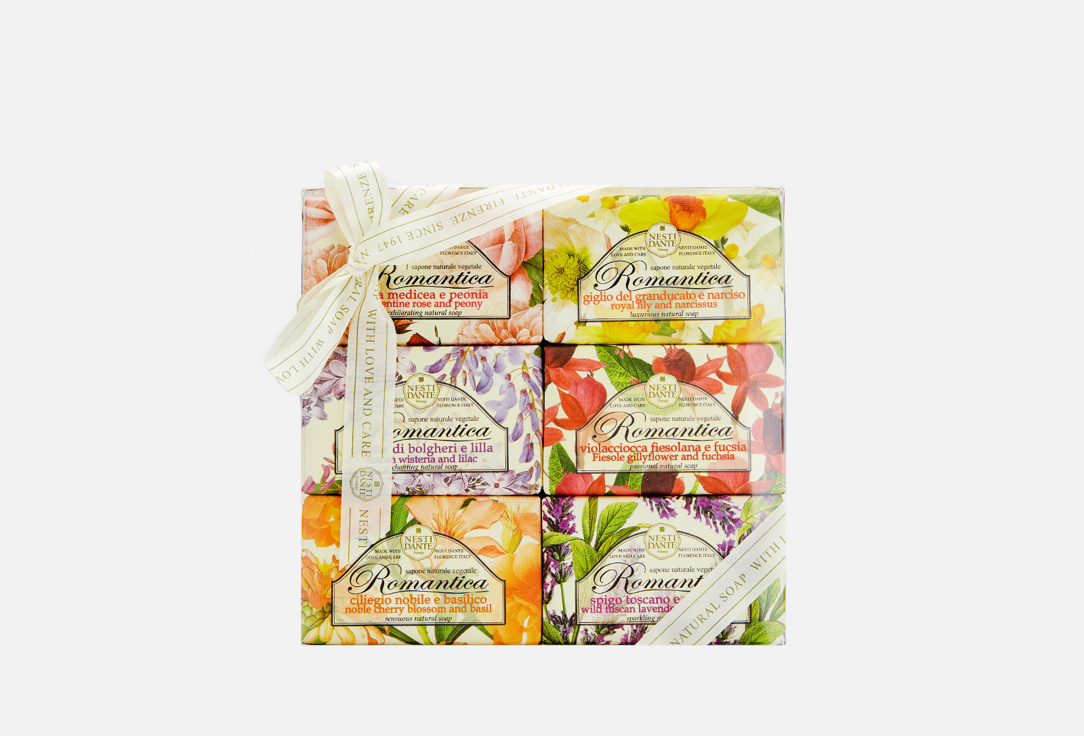 Изображение товара Набор экологически чистого мыла Nesti Dante 6*150гр