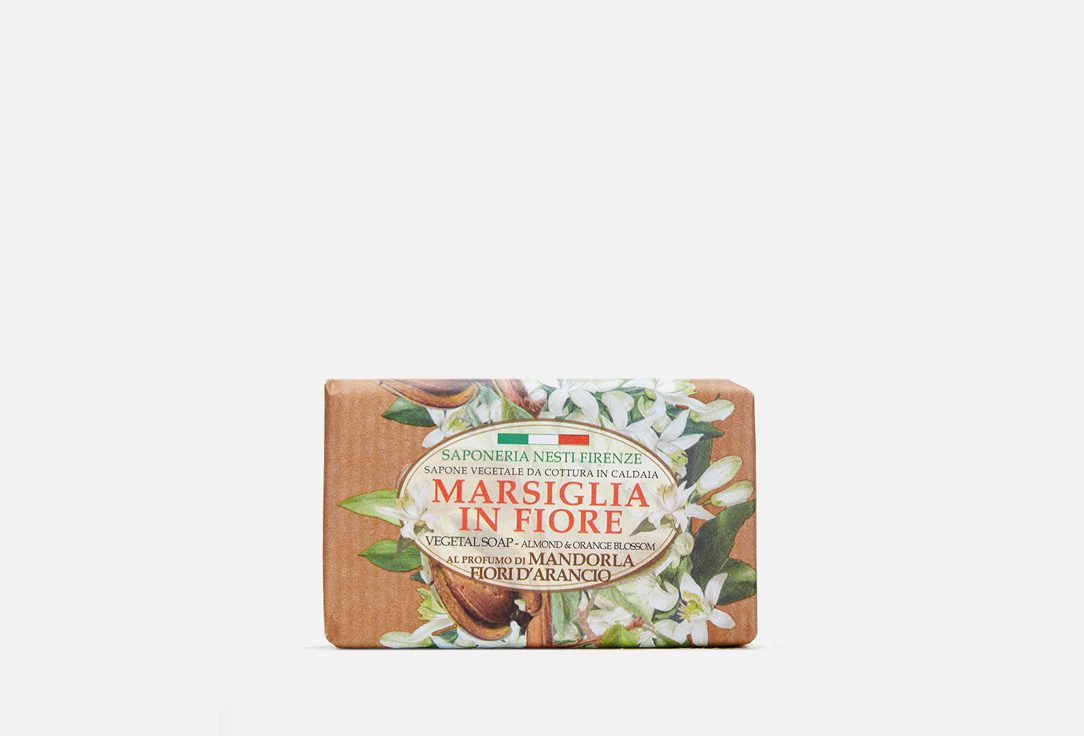 

Мыло туалетное NESTI DANTE, Almond & Orange Flowers 125 г