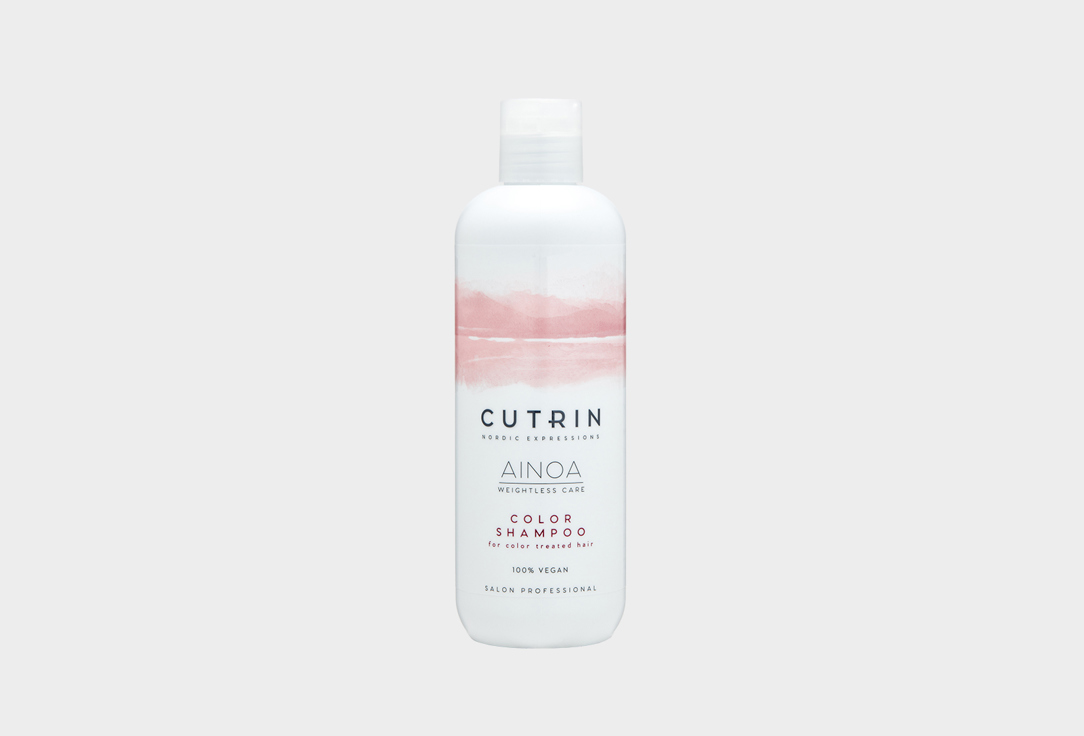 Шампунь для сохранения цвета CUTRIN Ainoa Color shampoo 300 мл cutrin ainoa color boost shampoo шампунь для окрашенных 300 мл