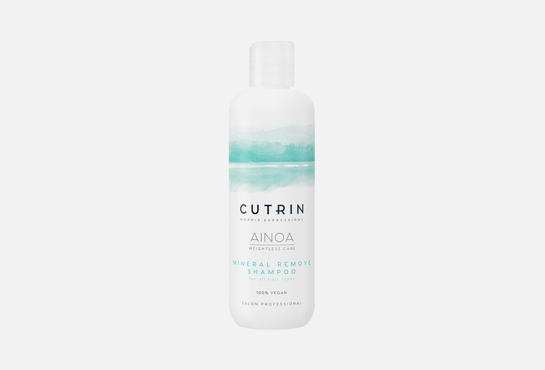 

Шампунь для деминерализации CUTRIN, Ainoa Mineral Remove shampoo 300 мл