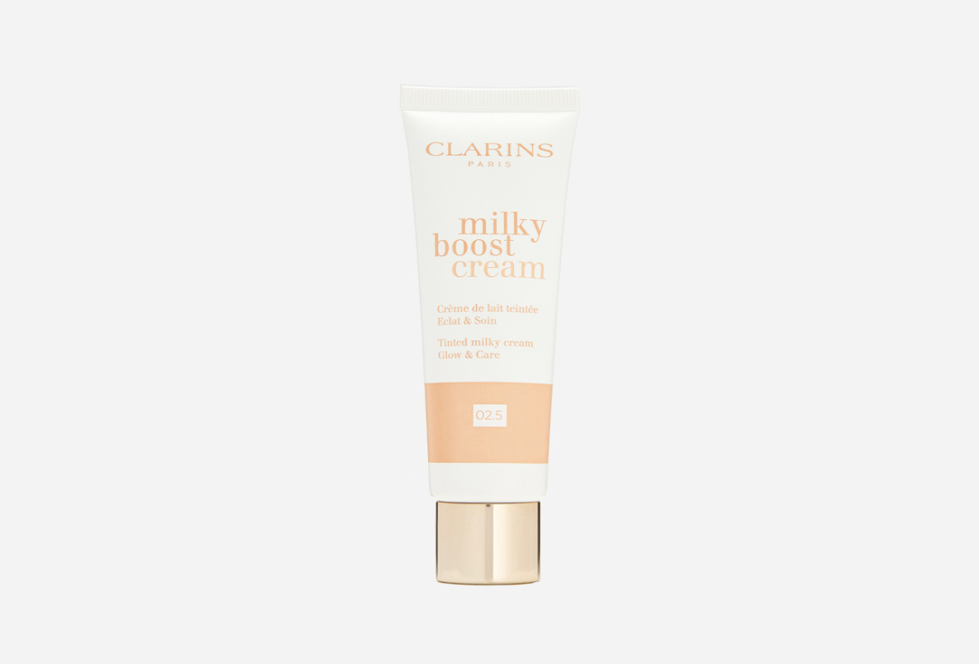 Тональный крем с эффектом сияния Clarins Milky Boost Cream 02,5